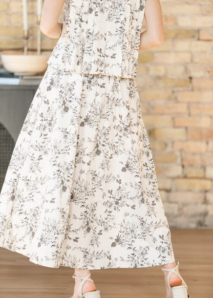 Floral Toile Skirt Set FF Skirts