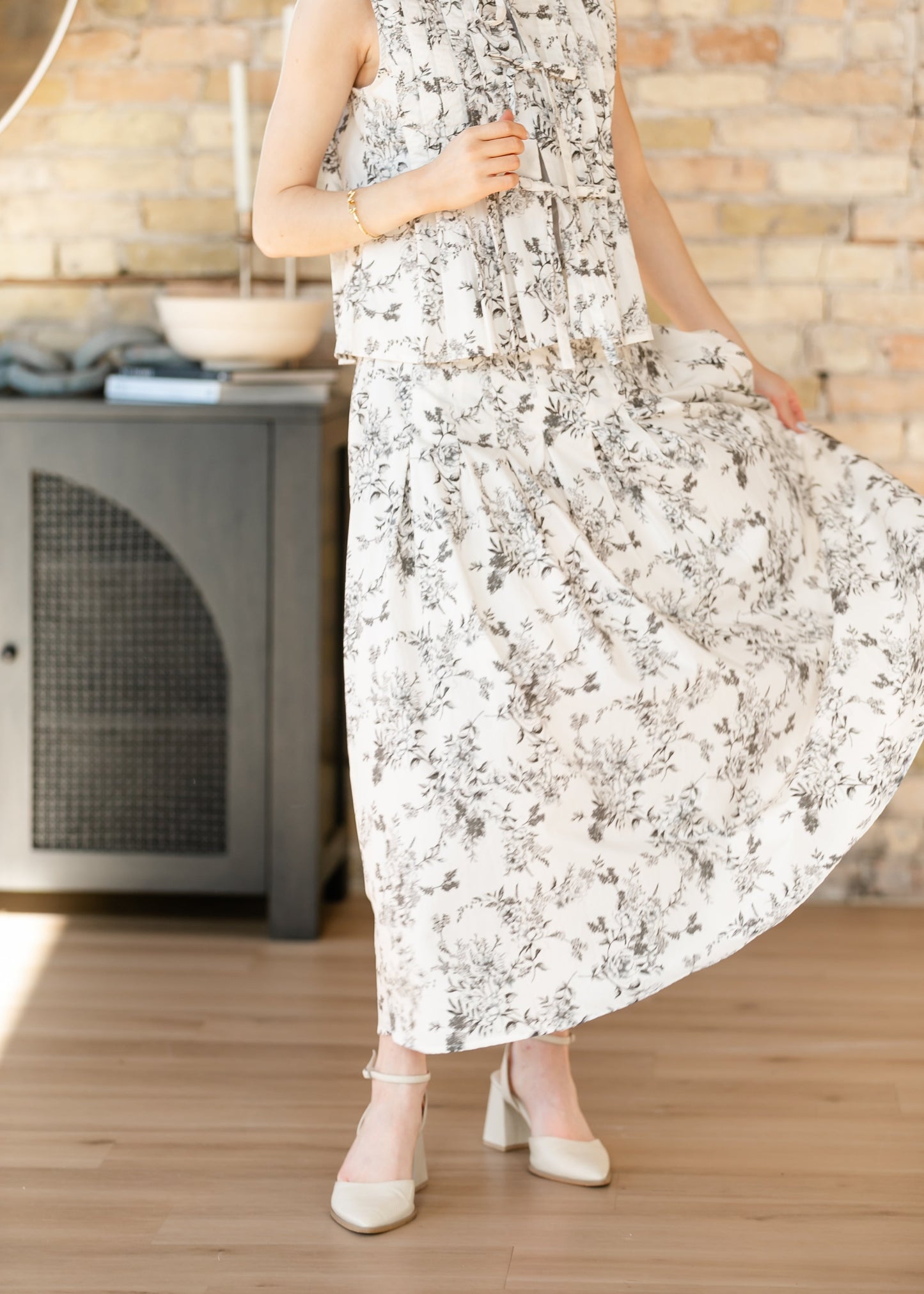 Floral Toile Skirt Set FF Skirts