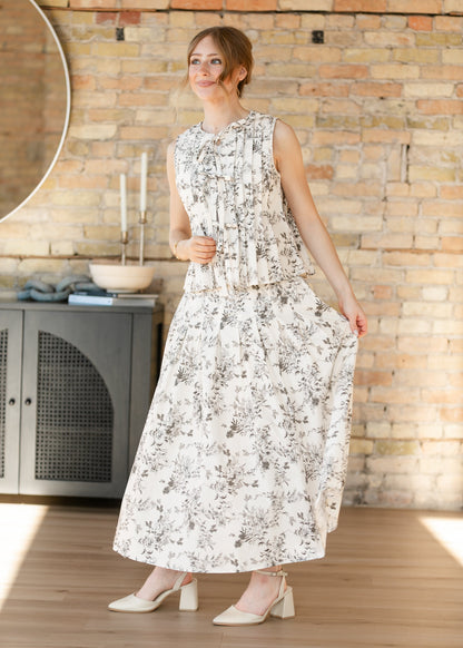 Floral Toile Skirt Set FF Skirts
