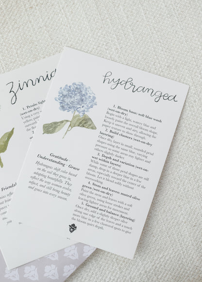 Floral Watercolor Workbook Gifts