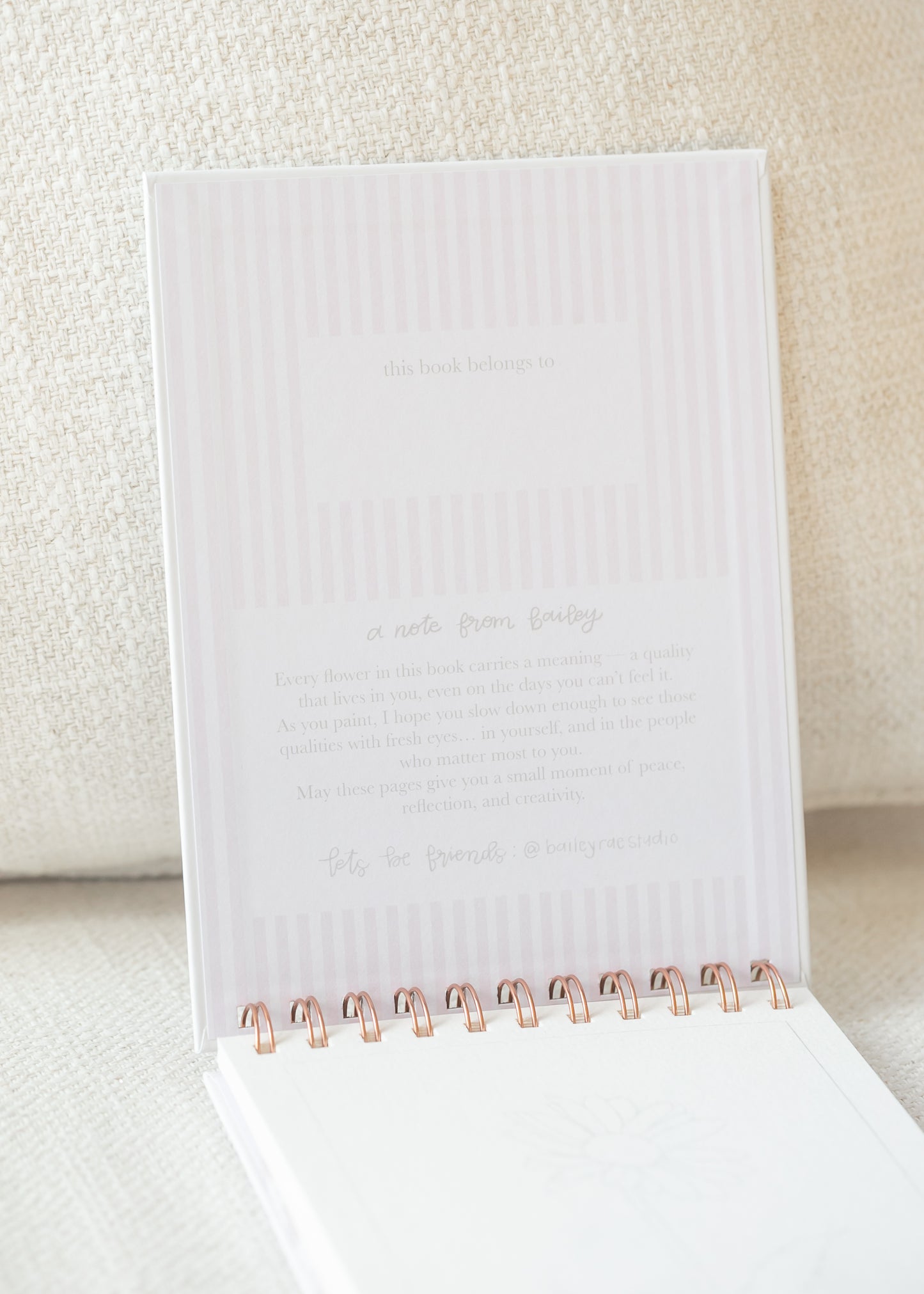 Floral Watercolor Workbook Gifts