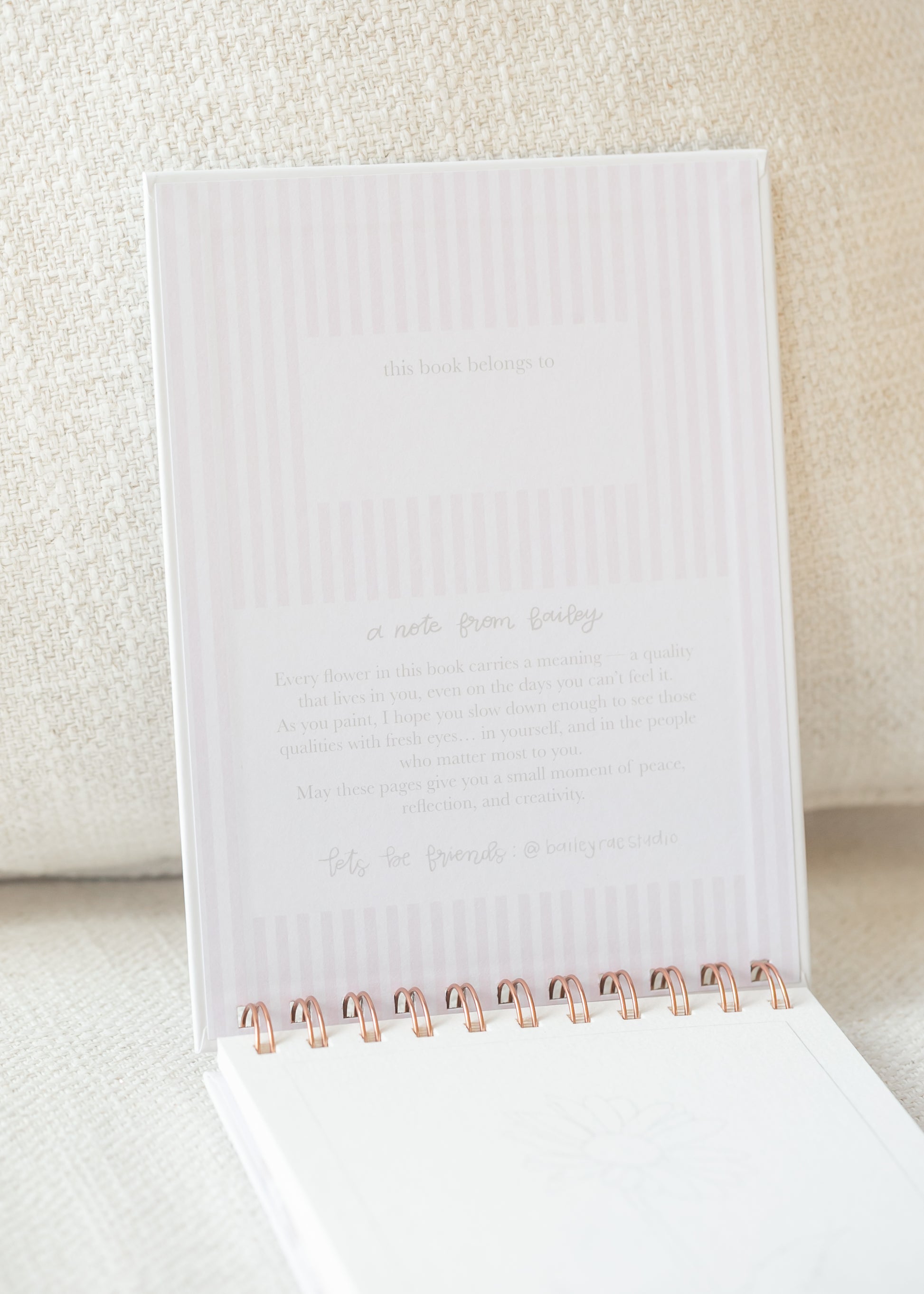 Floral Watercolor Workbook Gifts