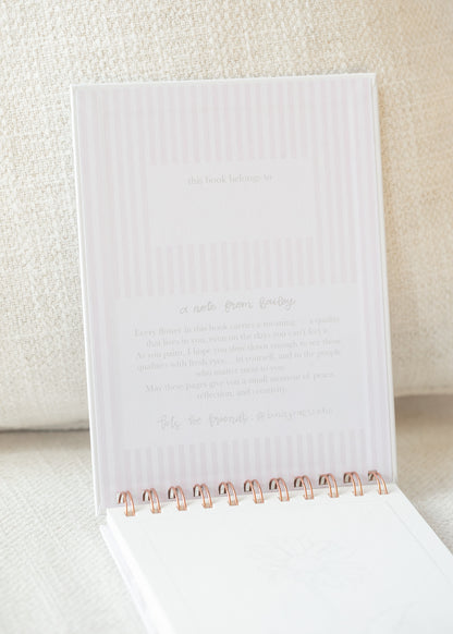 Floral Watercolor Workbook Gifts