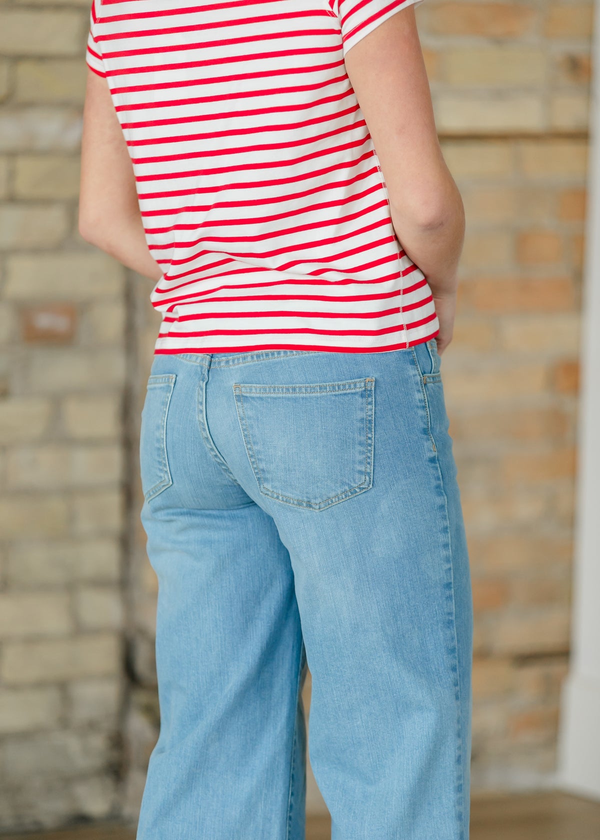 Florence Light Wash Baggy Jean IC Pants