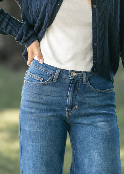 Florence Medium Wash Baggy Jean IC Pants