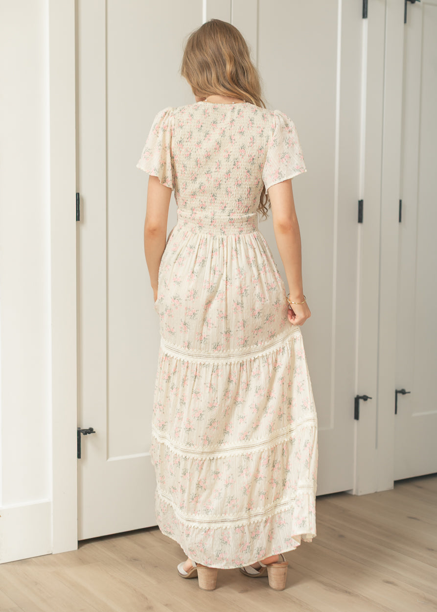 Florianna Floral Maxi Dress, Medium