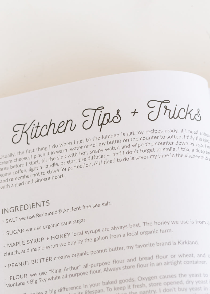 Flour & Grace Cookbook Volume 2 FF Home + Lifestyle
