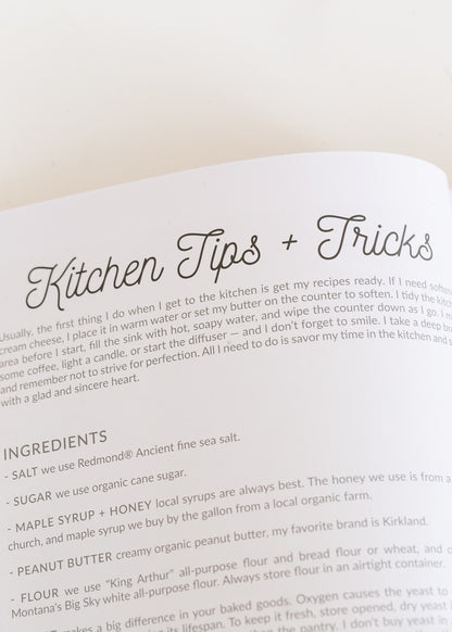 Flour & Grace Cookbook Volume 2 FF Home + Lifestyle