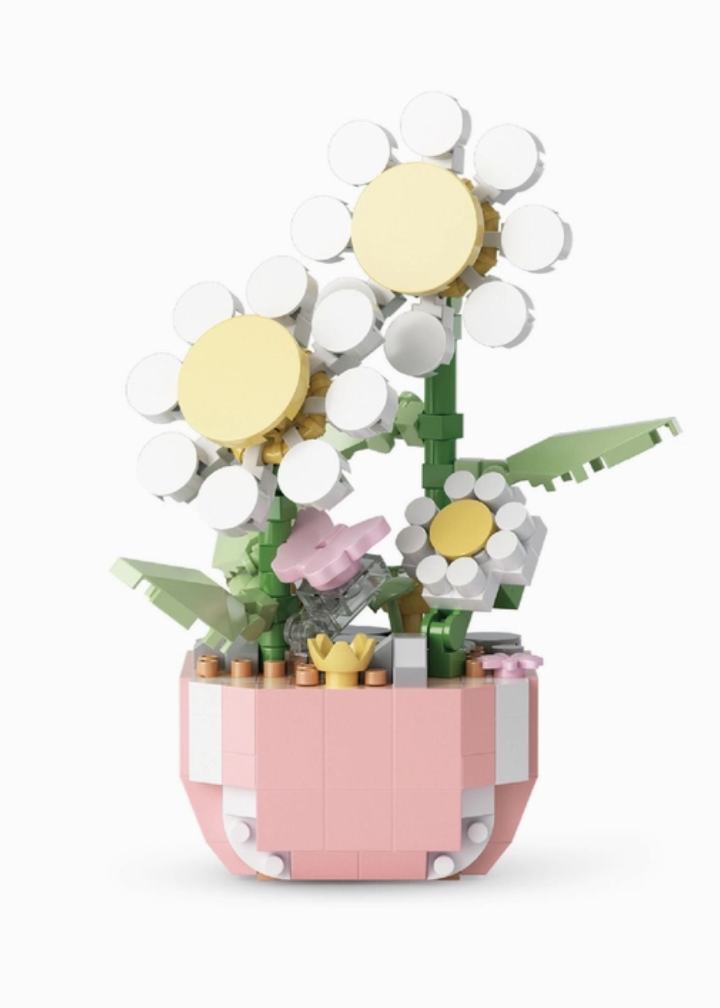 Flower + Plant Building Block Set – DIY Brick Kit Gifts