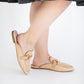 Fortunate Raffia Slip-on Mules Shoes