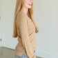 Frankie Fine Knit Half Button Top FF Tops