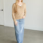 Frankie Fine Knit Half Button Top FF Tops