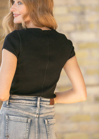 Free People® Black Most Wanted Cardi FF Layering Essentials