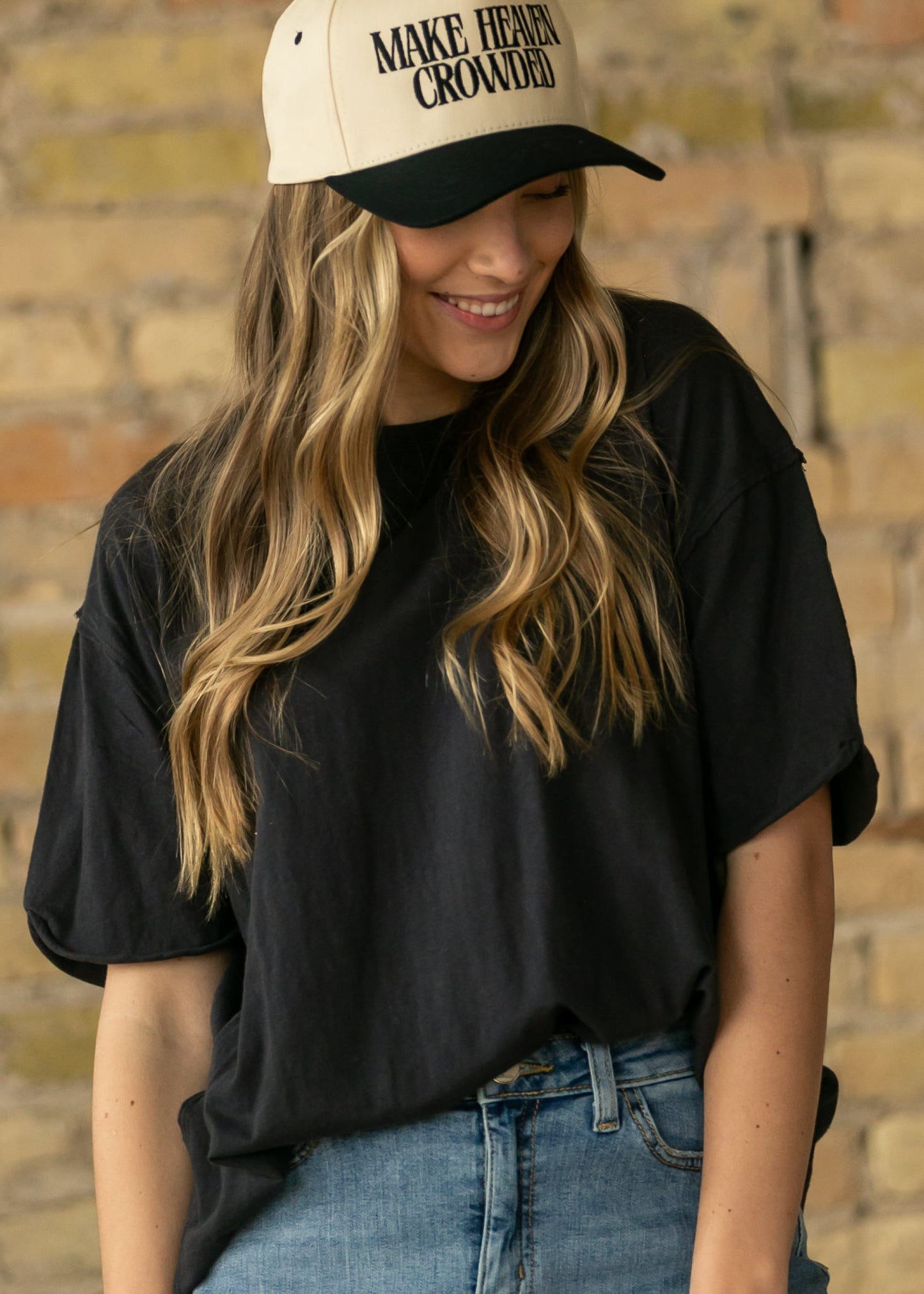 Free People® Black Nina Tee FF Tops