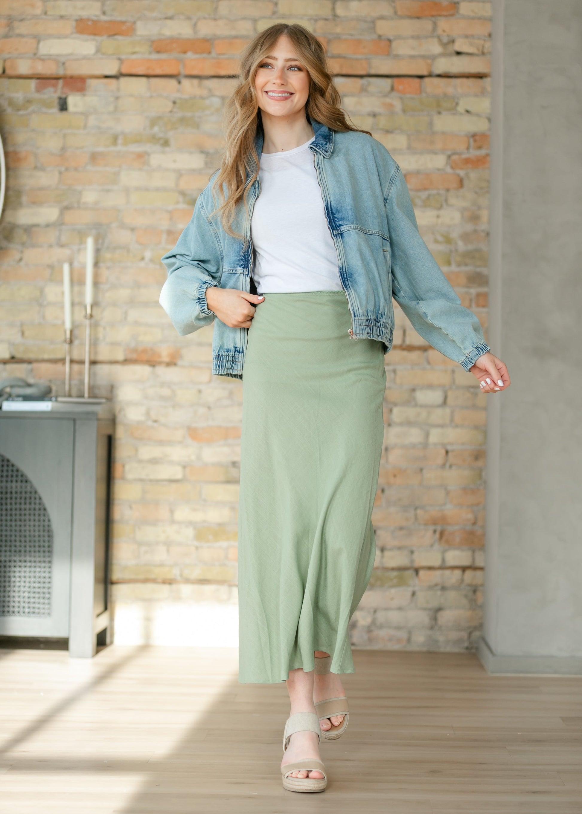 Free People® Denim Birdie Jacket FF Layering Essentials