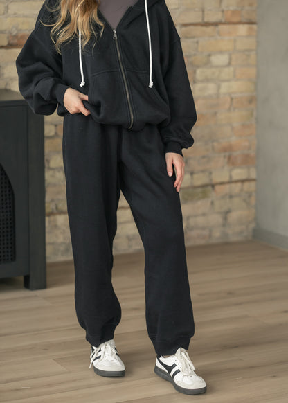 Free People® Final Call Black Jogger FF Pants