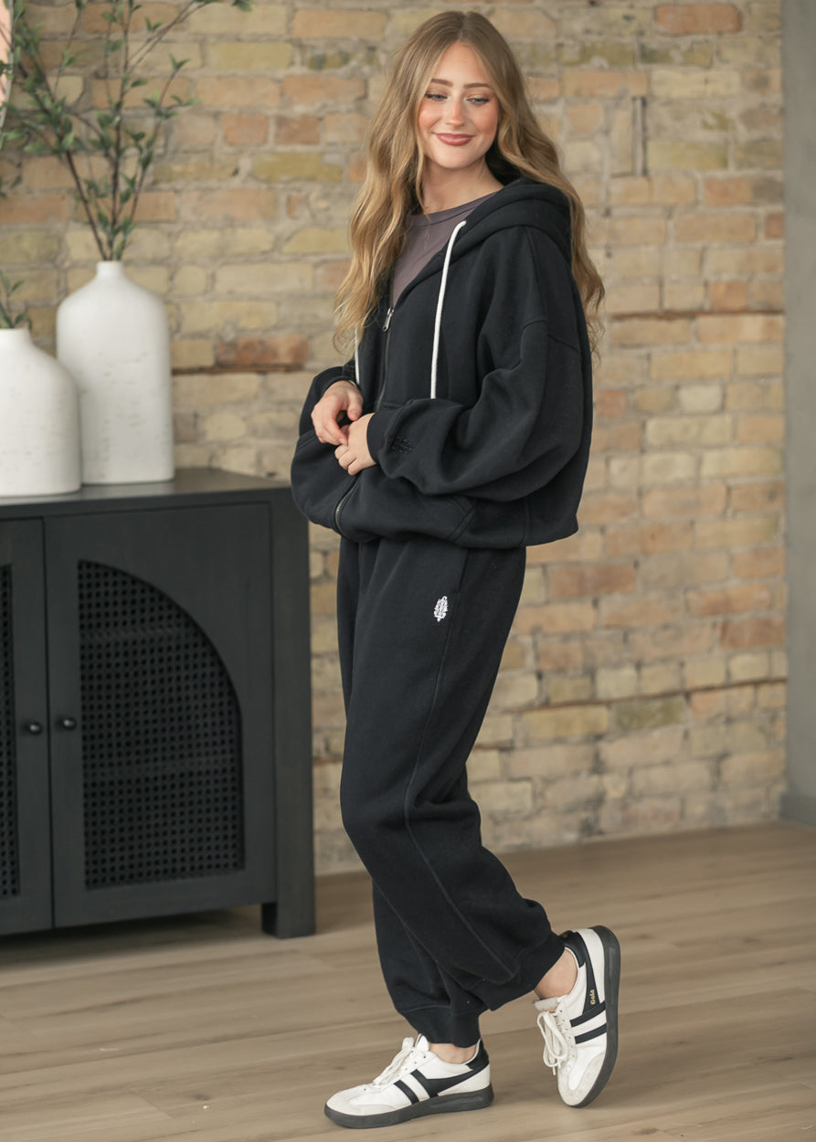 Free People® Final Call Black Jogger FF Pants