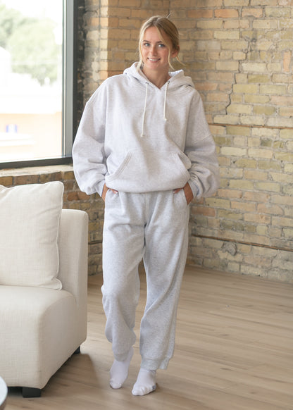 Free People® Final Call White Heather Gray Jogger FF Pants