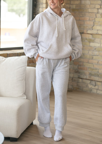 Free People® Final Call White Heather Gray Jogger FF Pants