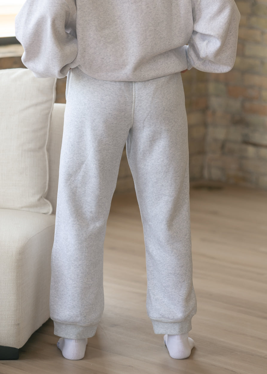 Free People® Final Call White Heather Gray Jogger FF Pants