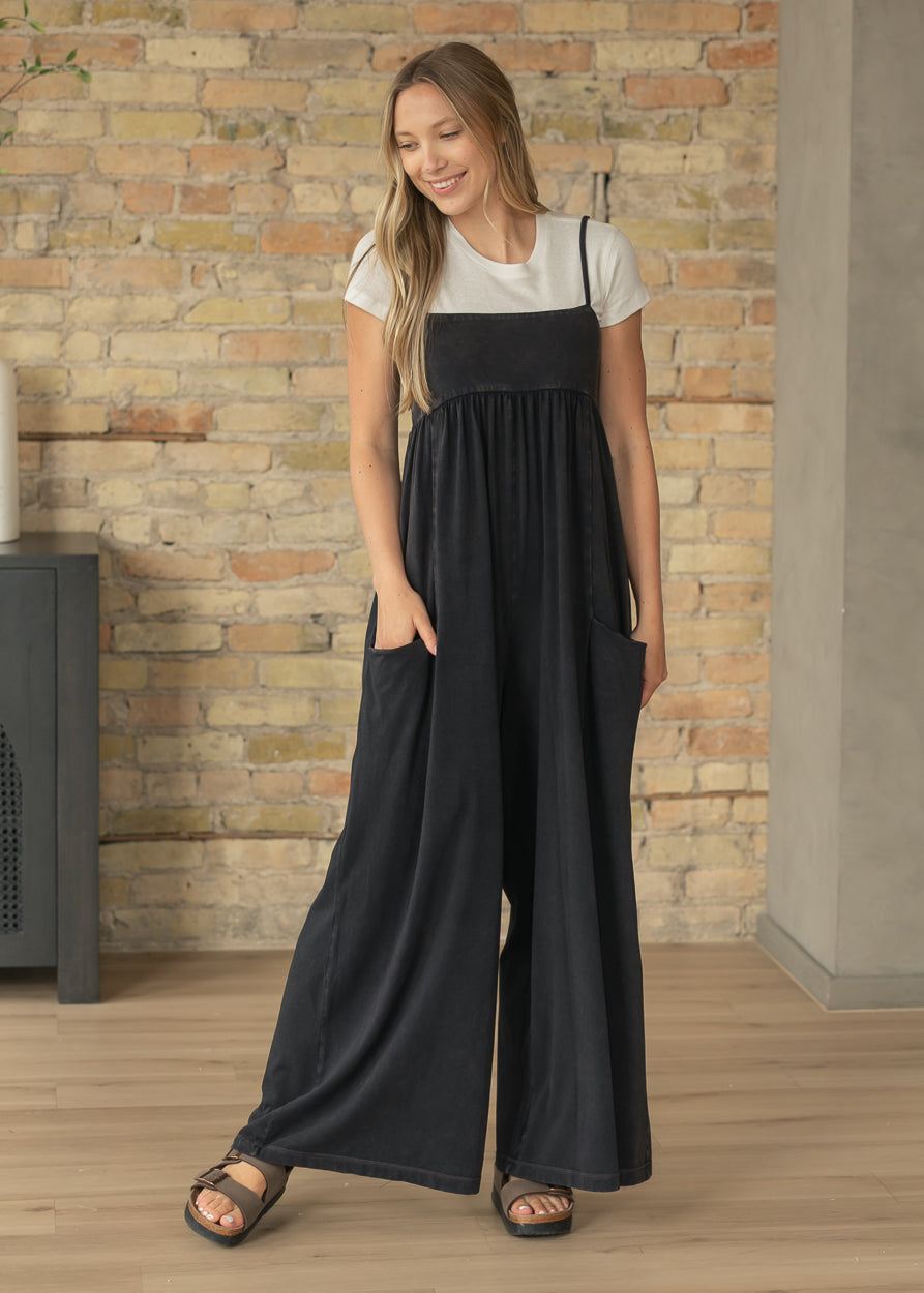 Free People® Hot Shot Strappy Black Onesie FF Dresses