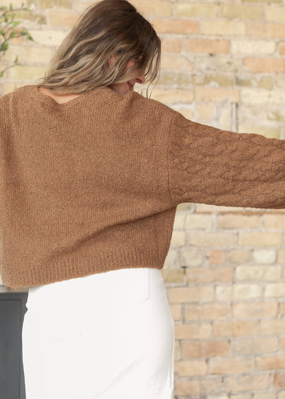 Free People® Macadamia Thistle Cardigan FF Tops