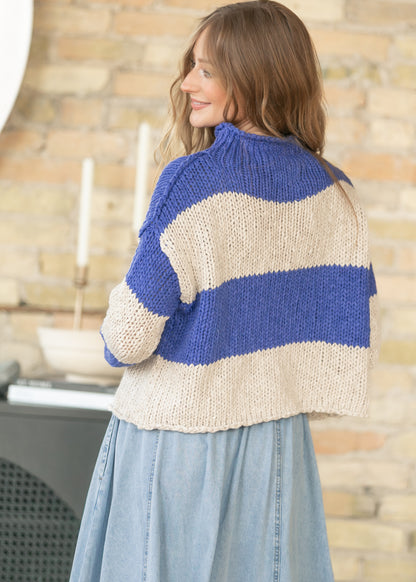 Free People® Rugby Stripe Opal Sweater FF Tops