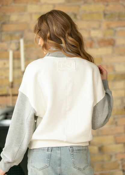 Free People® Timeless Color Block Pullover FF Tops