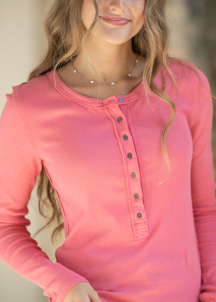 Free People® Vintage Rosie Jamie Henley FF Tops
