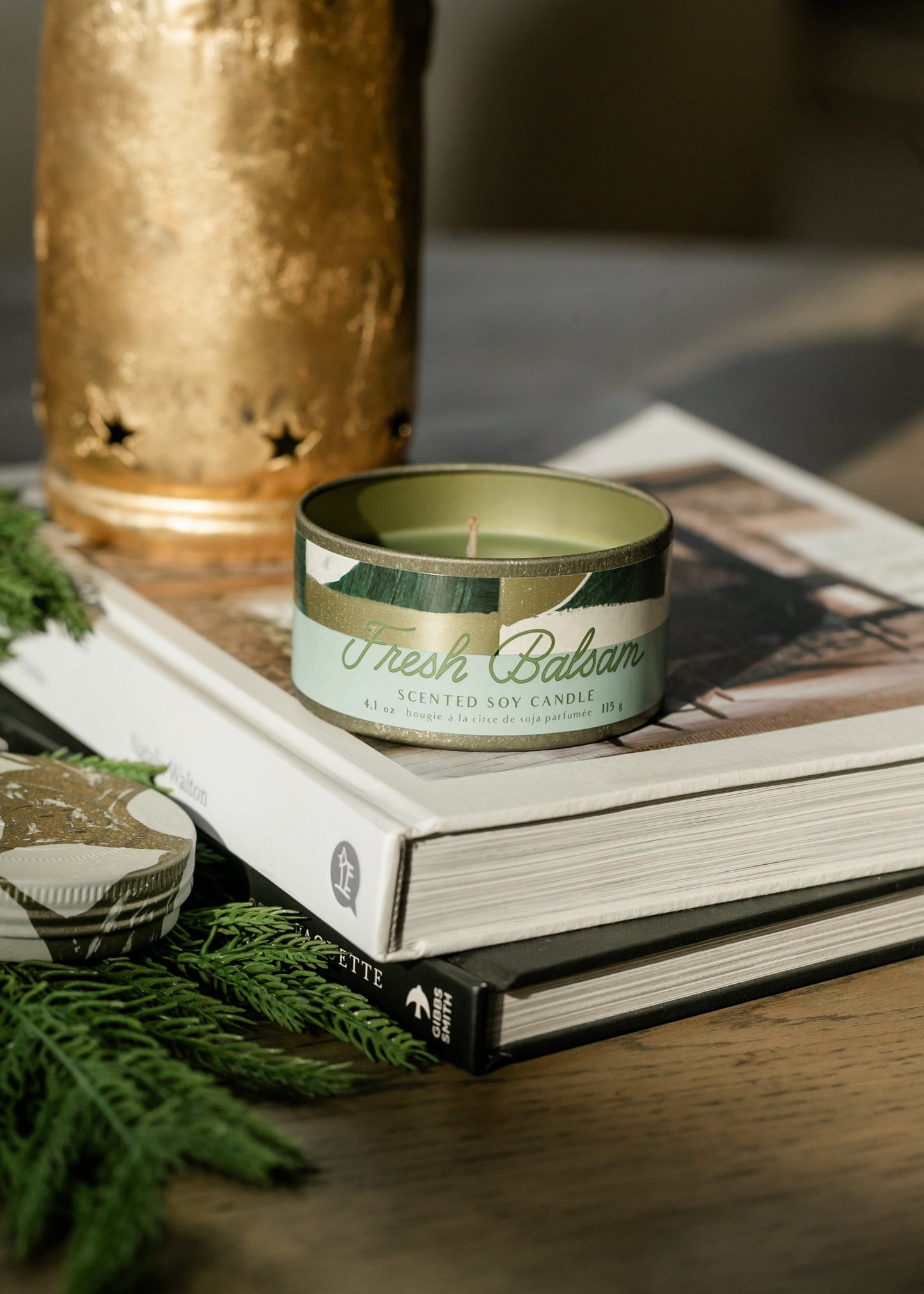 Fresh Balsam Small Tin Candle FF Home + Lifestyle