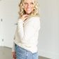 Front Pocket Crewneck Knit Sweater FF Tops