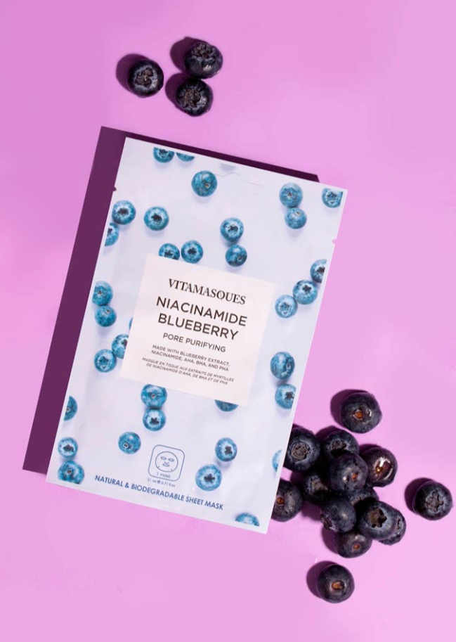 Fruit Infused Sheet Masks Gifts Blueberry
