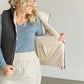 Full Zip Reversible Puffer Vest FF Tops