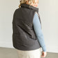 Full Zip Reversible Puffer Vest FF Tops
