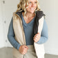 Full Zip Reversible Puffer Vest FF Tops