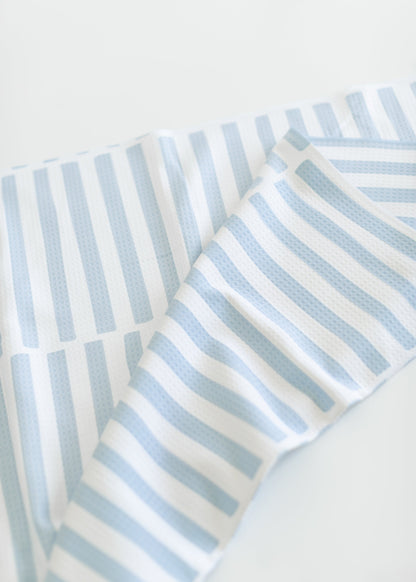 Geometry® Blue Stripes Luxe Towel Gifts