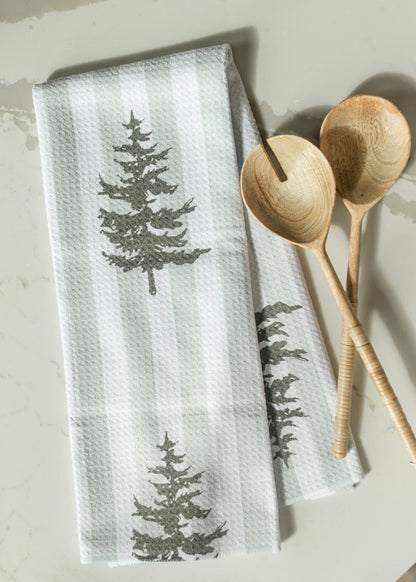 Geometry® Fir Real Tea Towel FF Home + Lifestyle