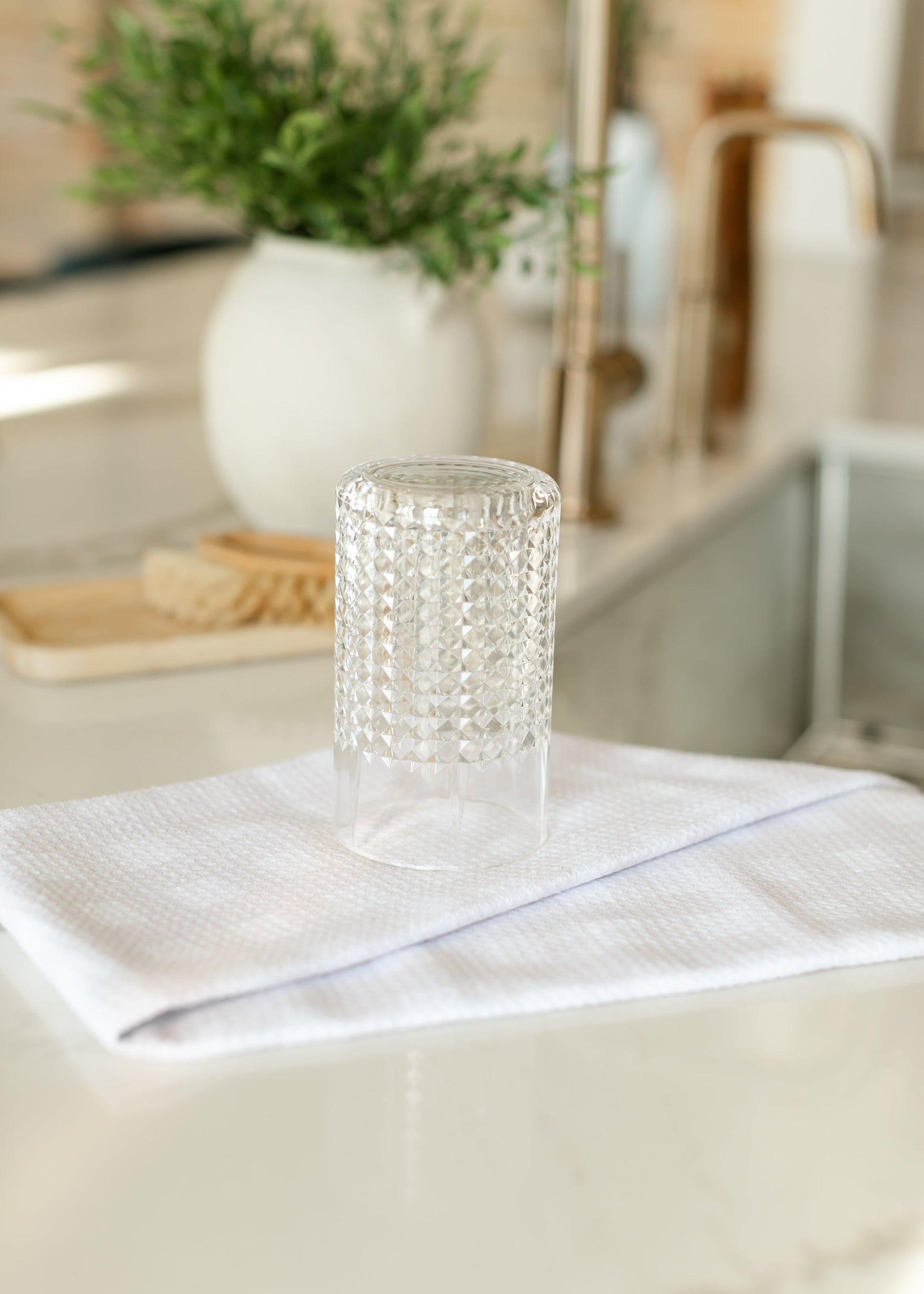Geometry® Gigi Gingham Kitchen Waffle Tea Towel Gifts