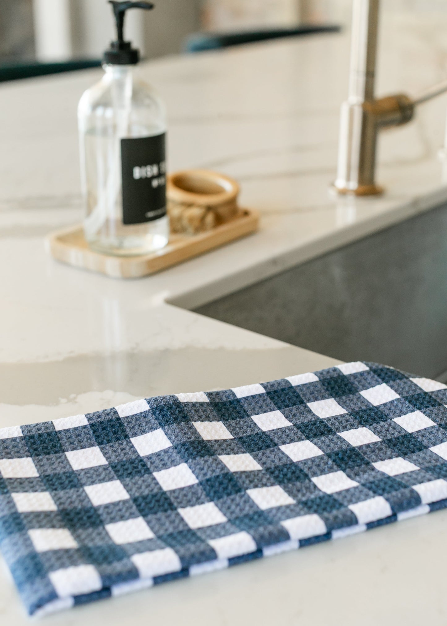Geometry® Gigi Navy Tea Towel Gifts