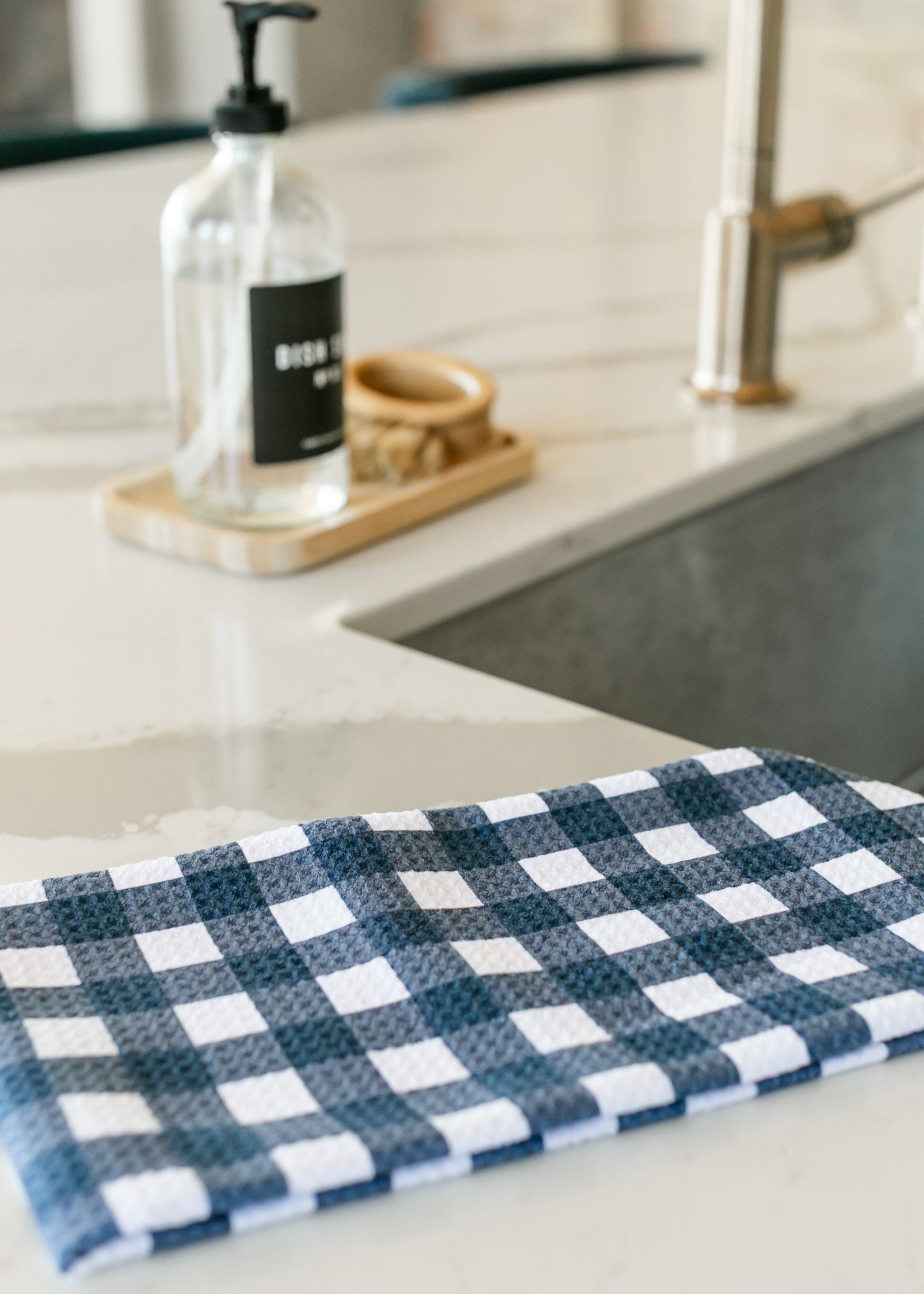 Geometry® Gigi Navy Tea Towel Gifts