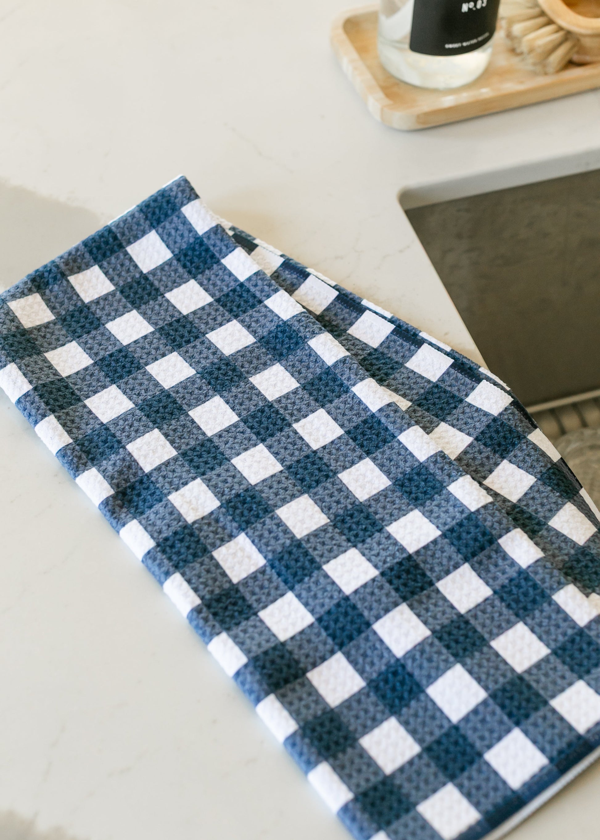Geometry® Gigi Navy Tea Towel Gifts