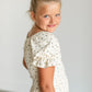 Girl's Aubriel Floral Puff Sleeve Midi Dress IC Girls