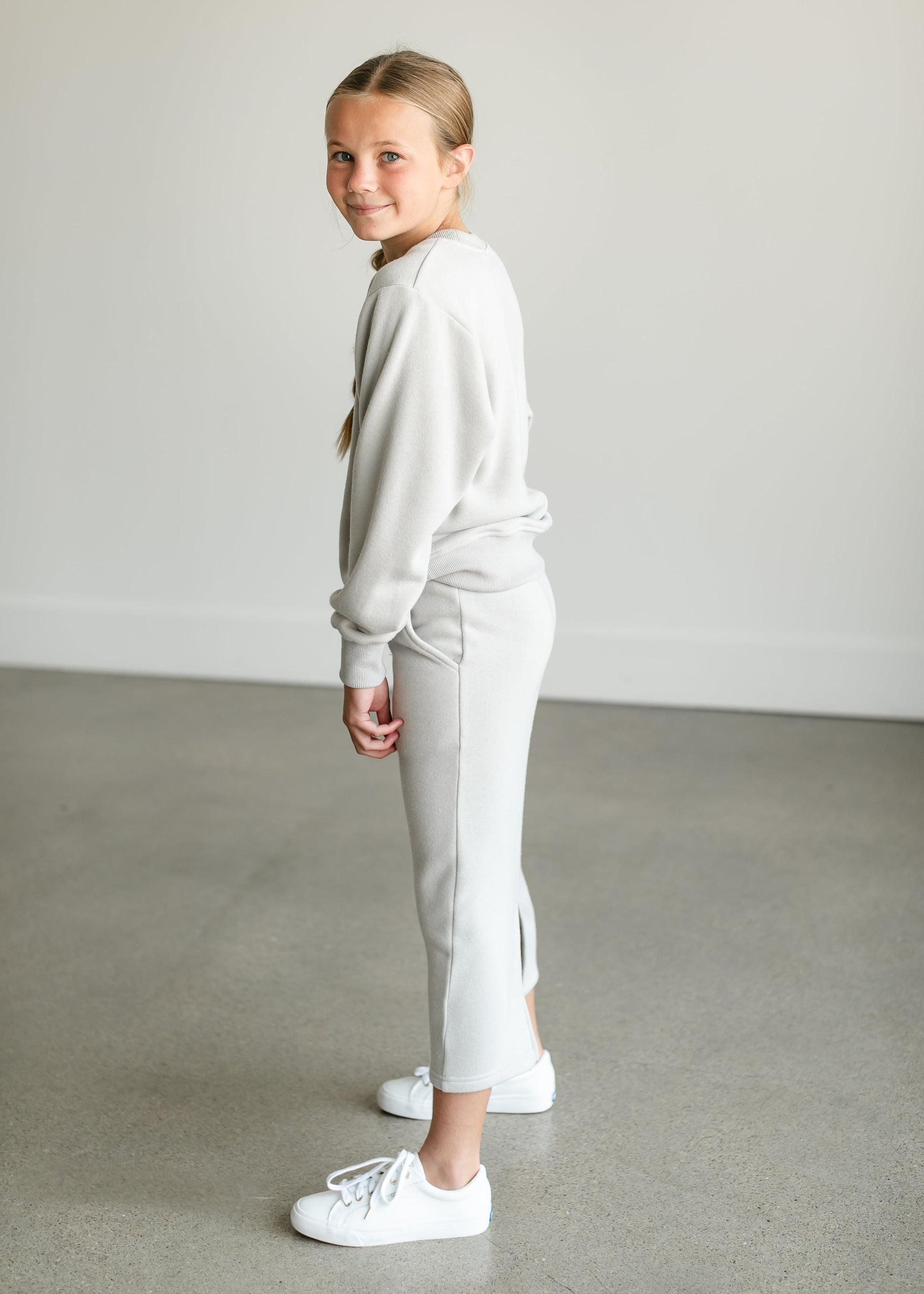 Girl's Essential sweatshirt Set Top IC Girls
