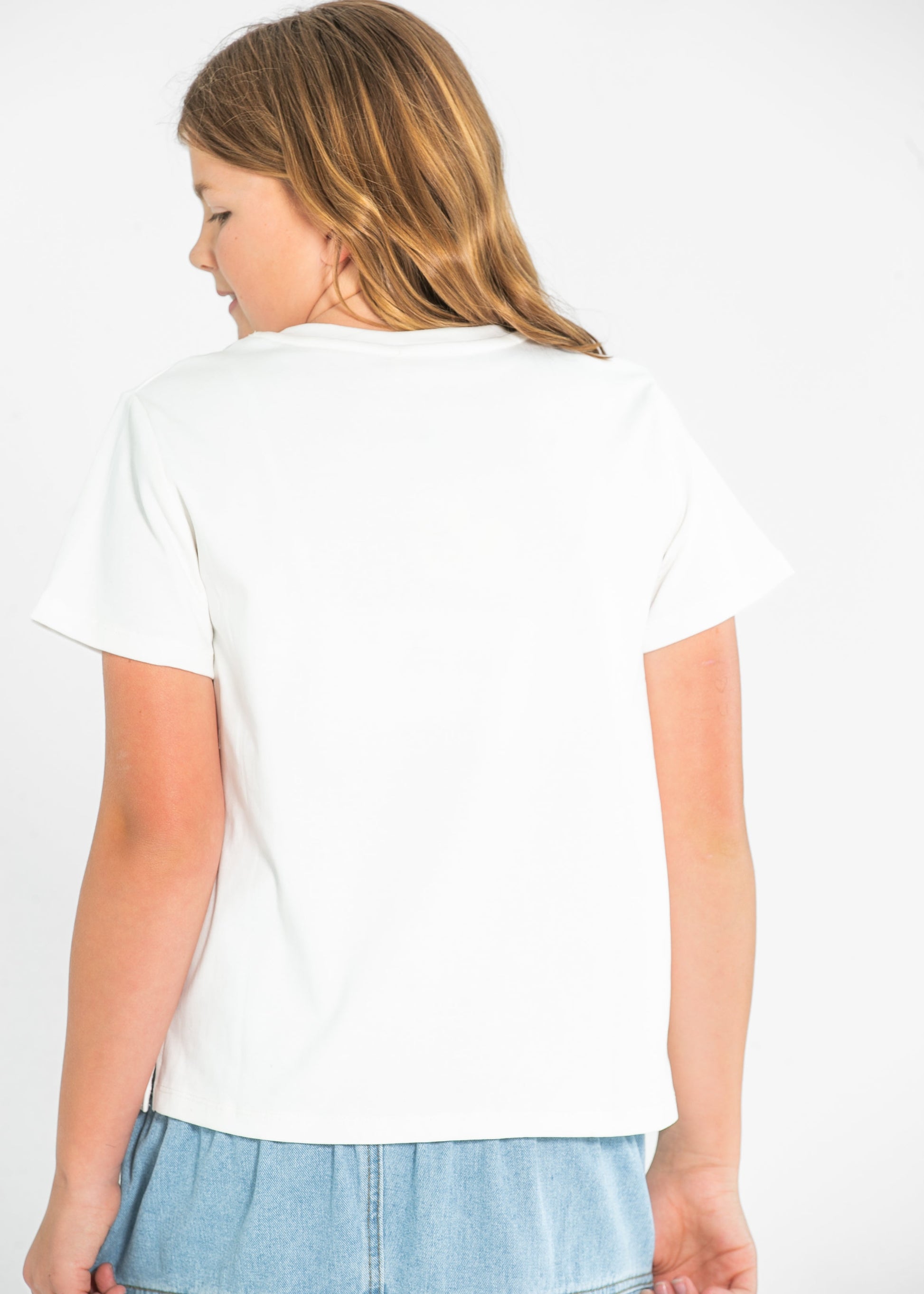 Girl's Heart Flag Graphic Tee FF Girls