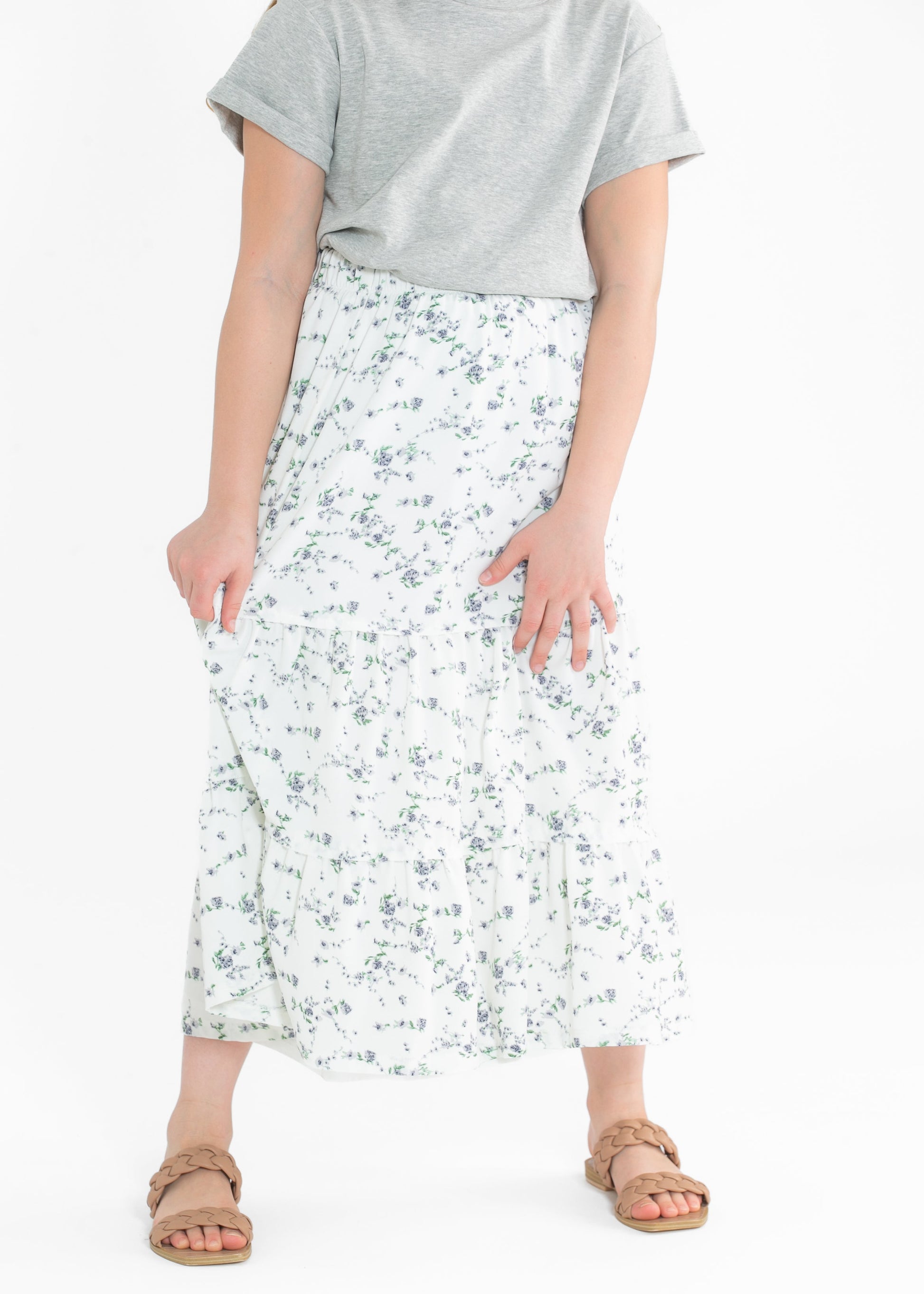 Girl's Lou Lou Tiered Peasant Skirt IC Girls