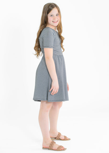 Girl's Saylor Skater Midi Dress IC Girls