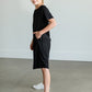 A girl's sized midi sports dress made from quick dry fabric. Comes in black or mauve.