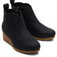 Girl’s TOMS® Clare Suede Wedge Bootie Shoes