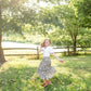 Girls V-Neck Puff Sleeve Top - FINAL SALE FF Girls