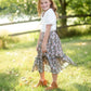 Girls V-Neck Puff Sleeve Top - FINAL SALE FF Girls